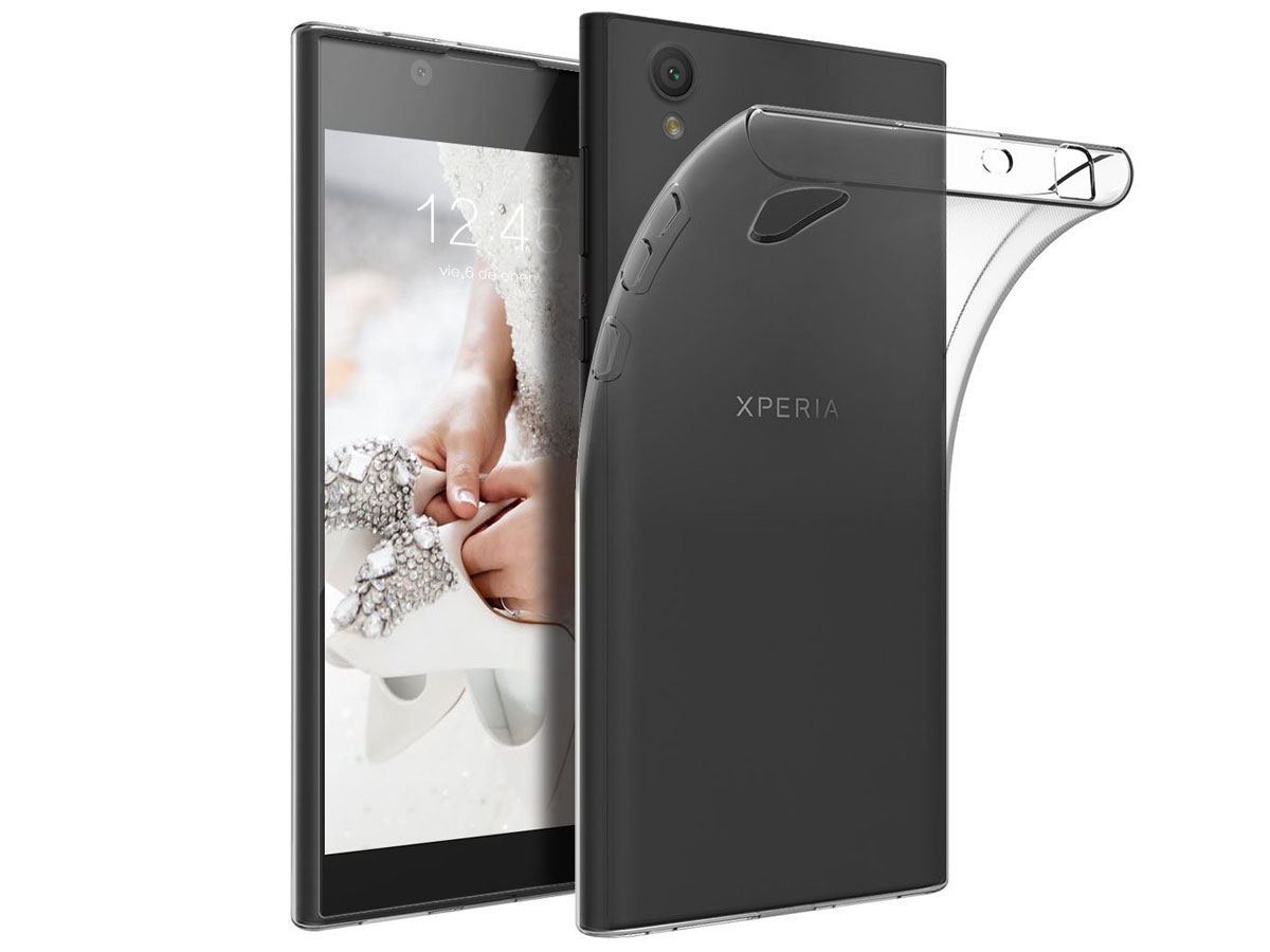 Transparant Sony Xperia L1 Hoesje TPU Skin Case
