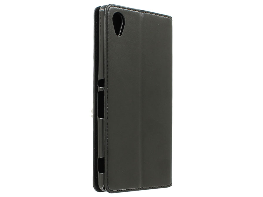 Slimline Wallet Book Case - Hoesje voor Sony Xperia M4 Aqua
