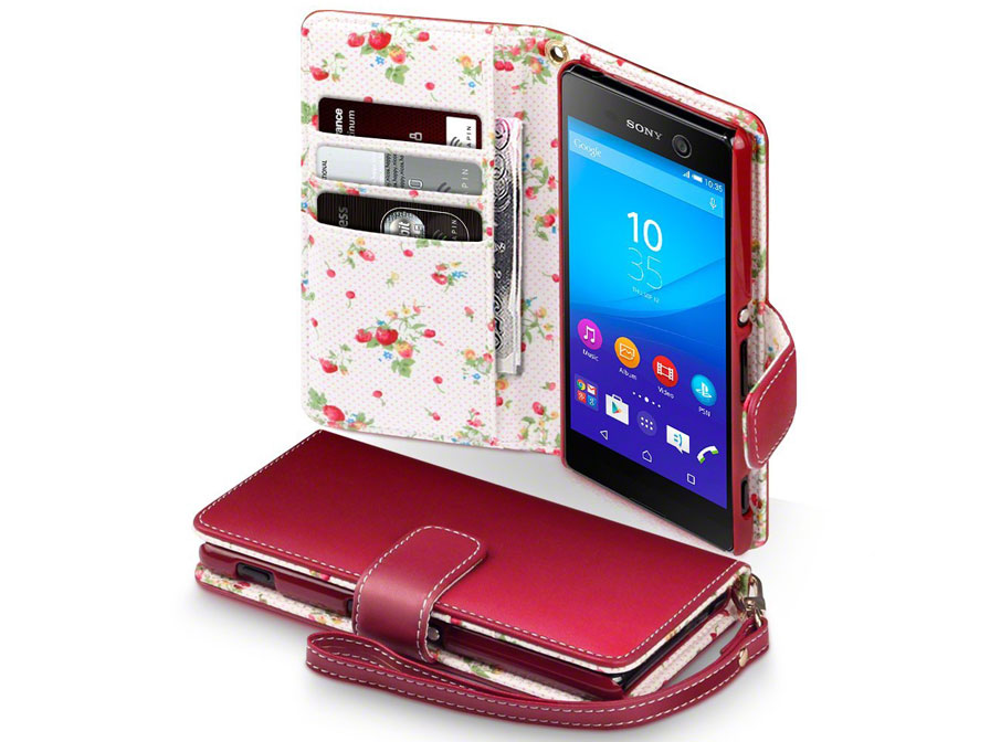 CaseBoutique Flower Case - Sony Xperia M5 hoesje