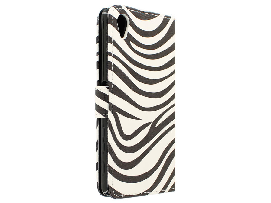 Zebra Bookcase - Sony Xperia X hoesje