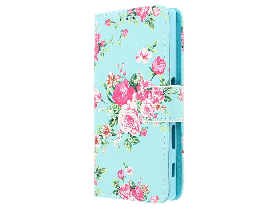 Flower Bookcase - Sony Xperia X Compact hoesje