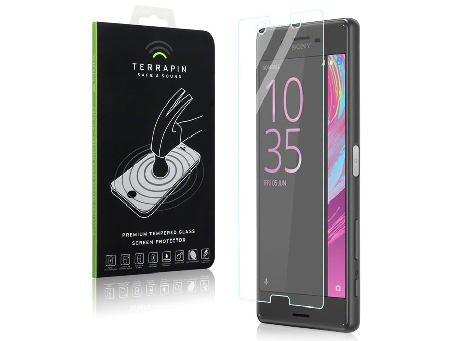 Sony Xperia X Performance Screenprotector Tempered Glas