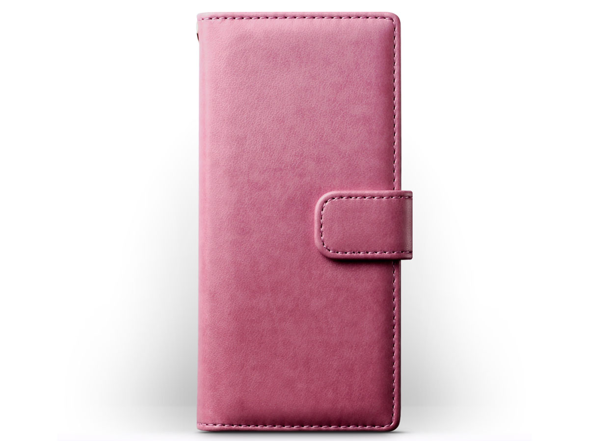 CaseBoutique Bookcase Pink Rose - Sony Xperia XA1 Hoesje