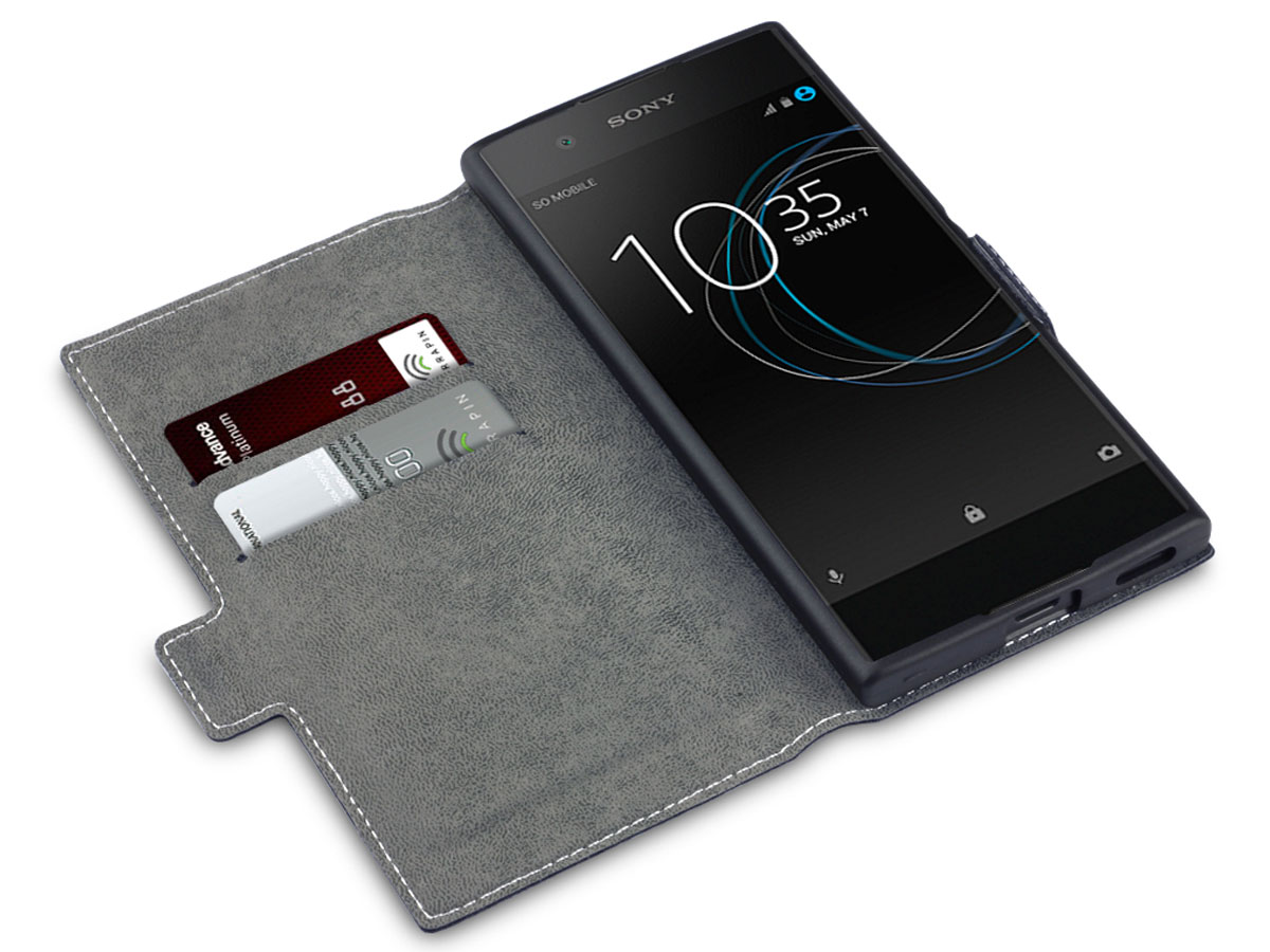 Covert Ultraslim Bookcase - Sony Xperia XA1 Hoesje