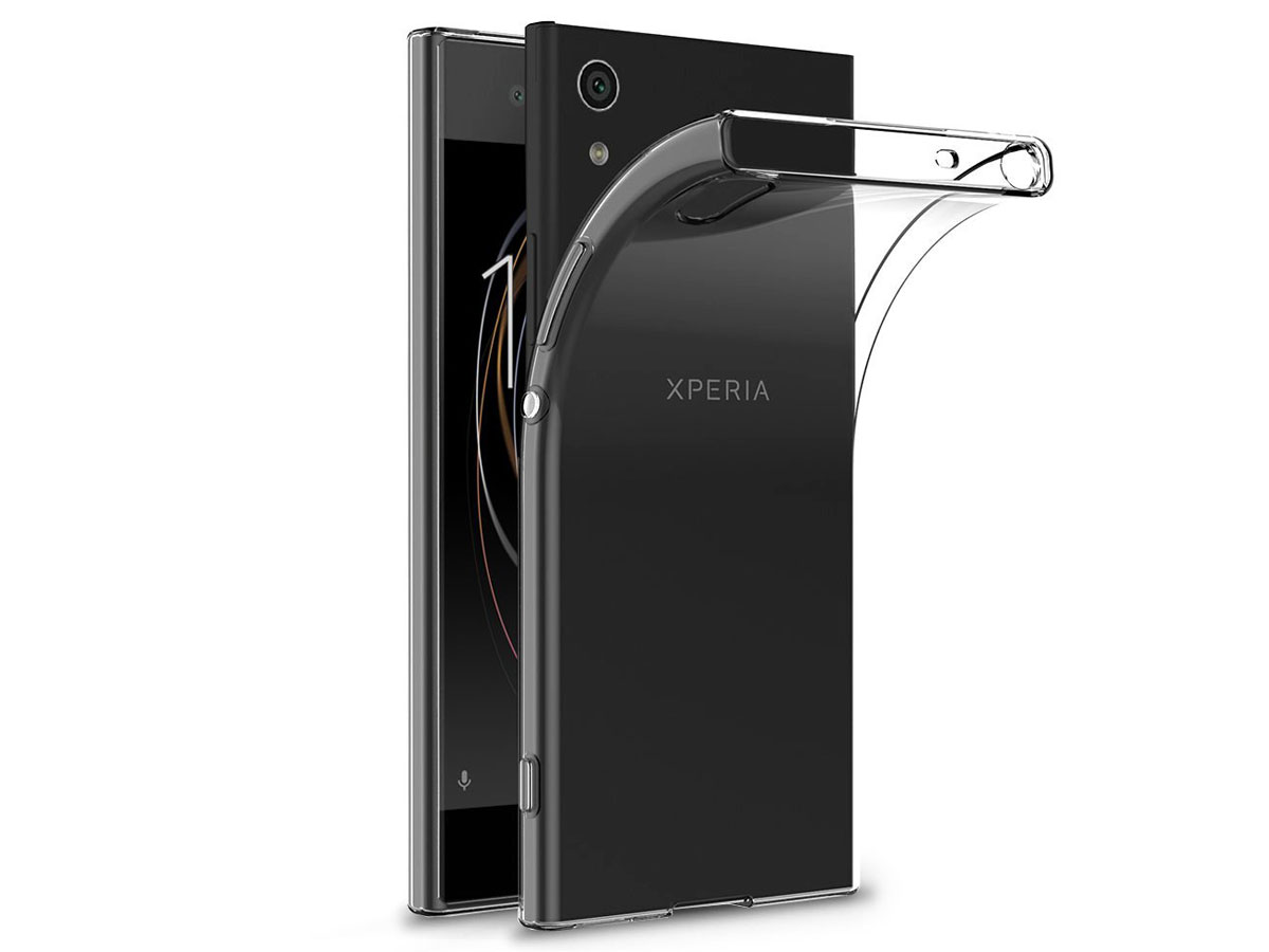Transparant Sony Xperia XA1 Hoesje TPU Skin Case
