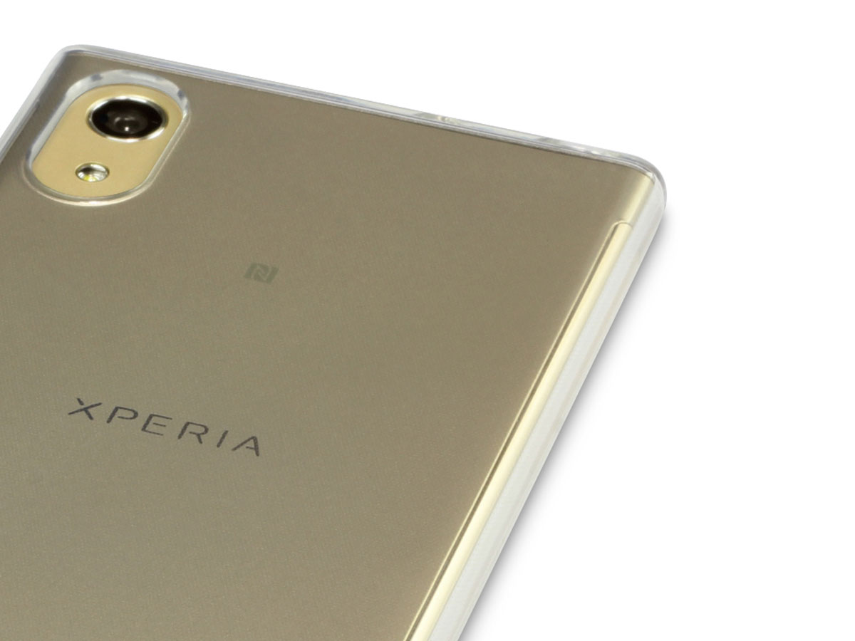 Transparant Sony Xperia XA1 Hoesje TPU Skin Case