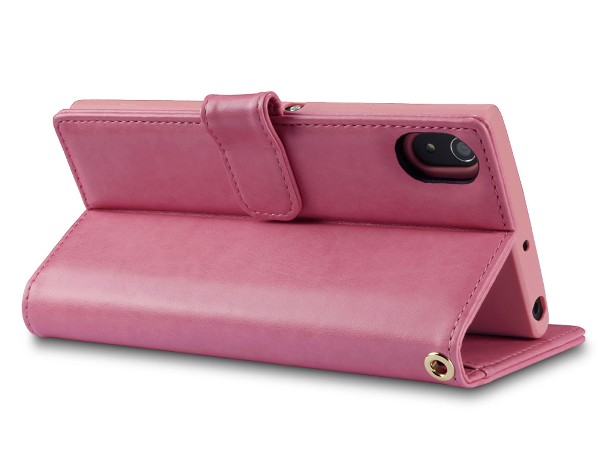 CaseBoutique Bookcase Rose - Sony Xperia XA1 Ultra Hoesje