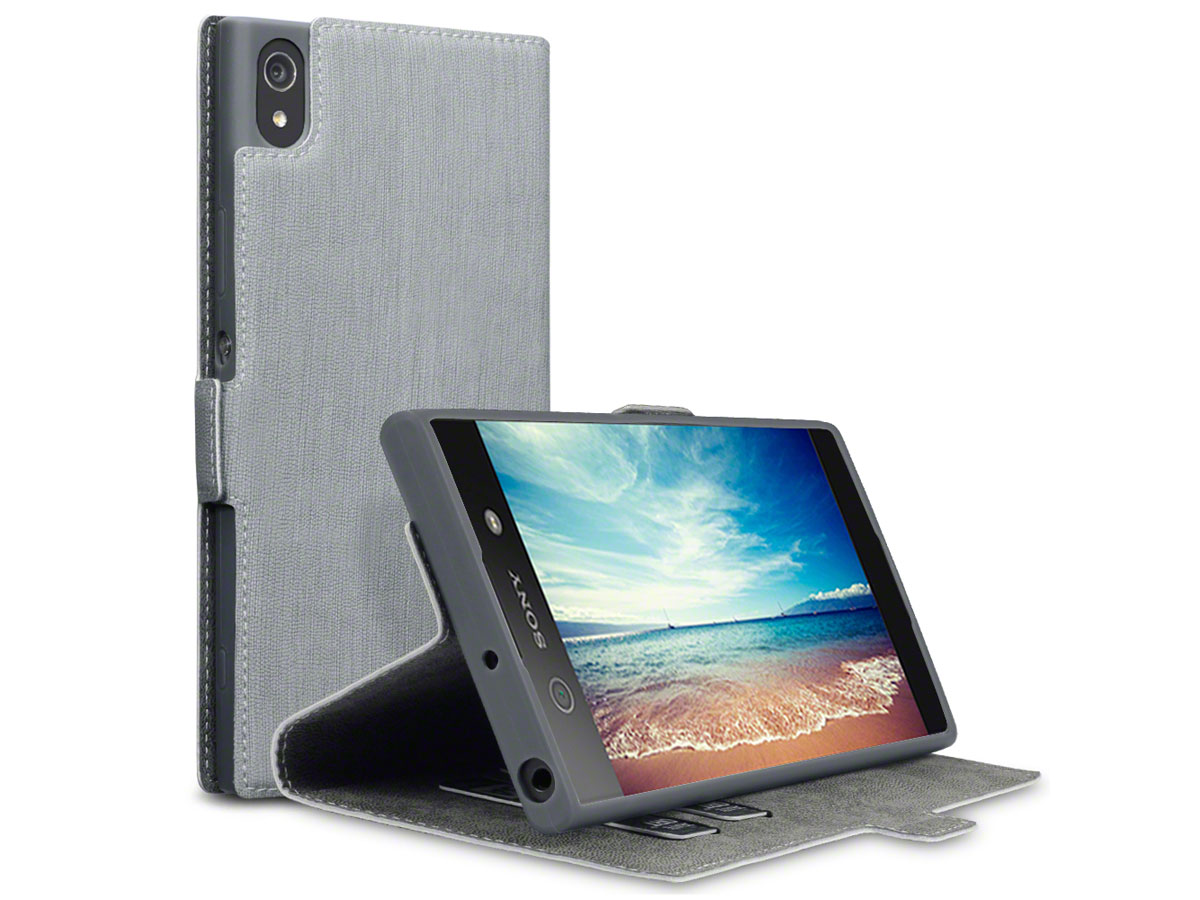Covert Slimfit Bookcase - Sony Xperia XA1 Ultra Hoesje
