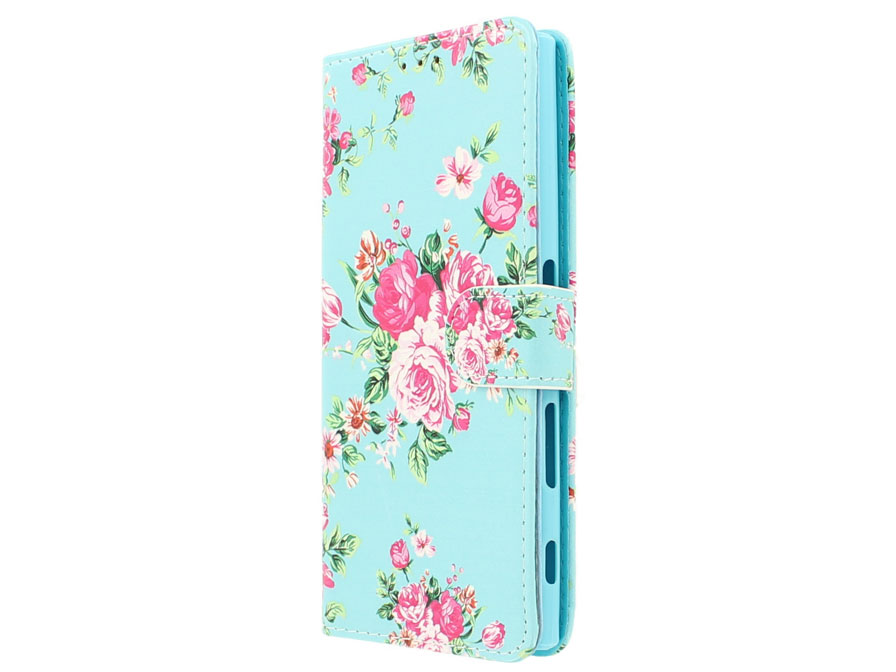 Flower Bookcase - Sony Xperia XZ / XZs hoesje