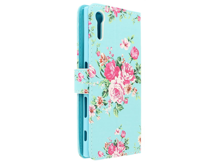 Flower Bookcase - Sony Xperia XZ / XZs hoesje
