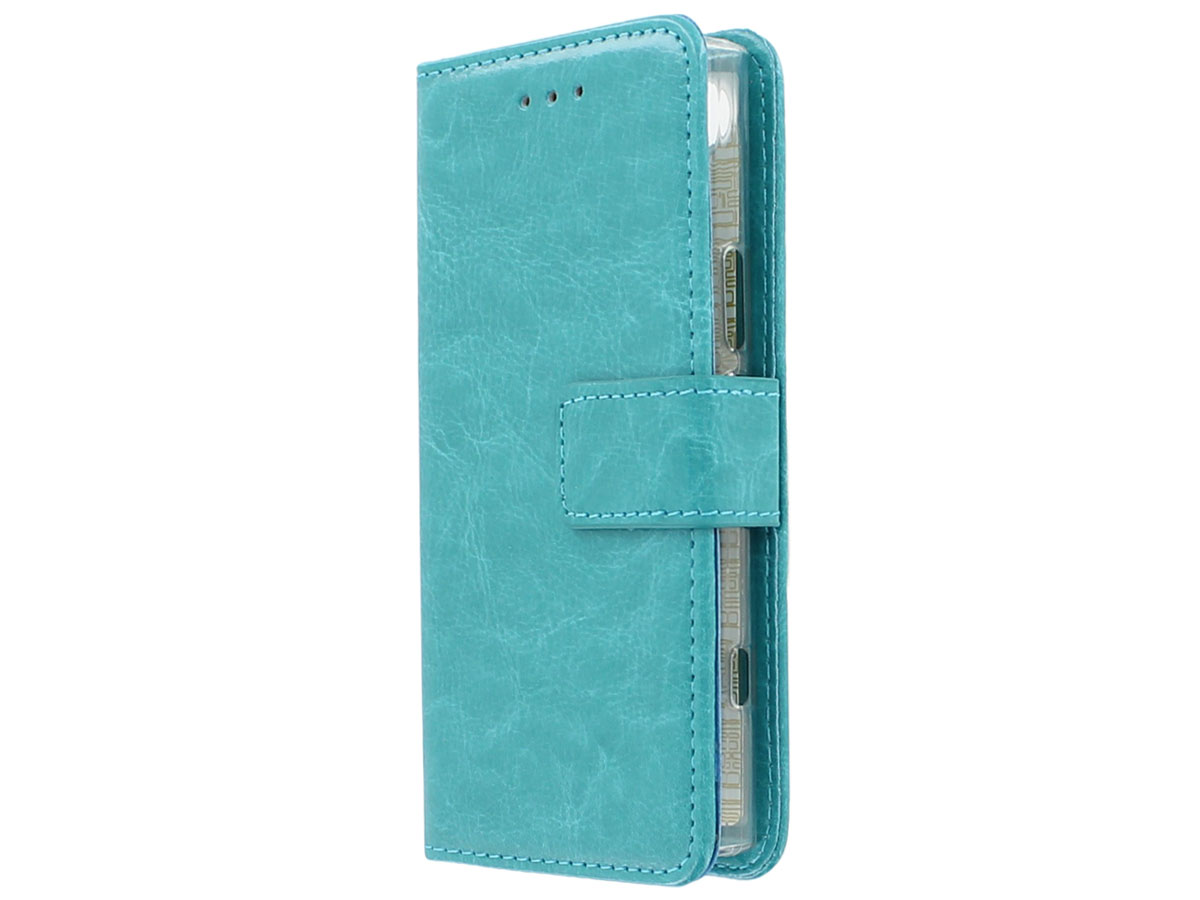 Bookcase Turquoise - Sony Xperia XZ1 Compact hoesje