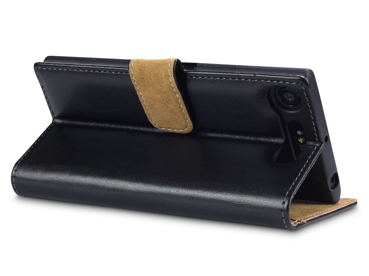 CaseBoutique Classic Wallet Case - Sony Xperia XZ1 Hoesje