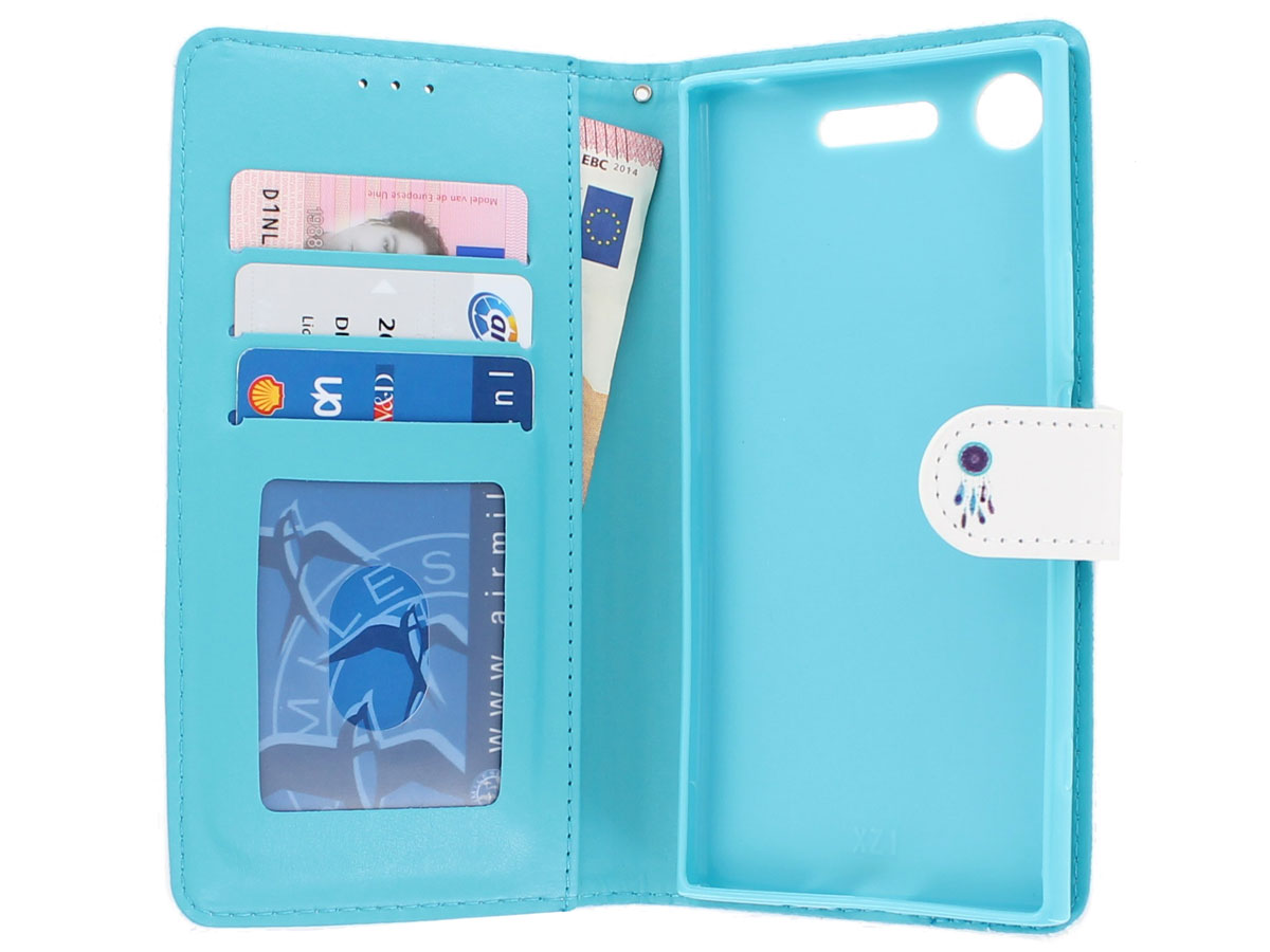 Dreamcatcher Bookcase Wallet - Sony Xperia XZ1 hoesje