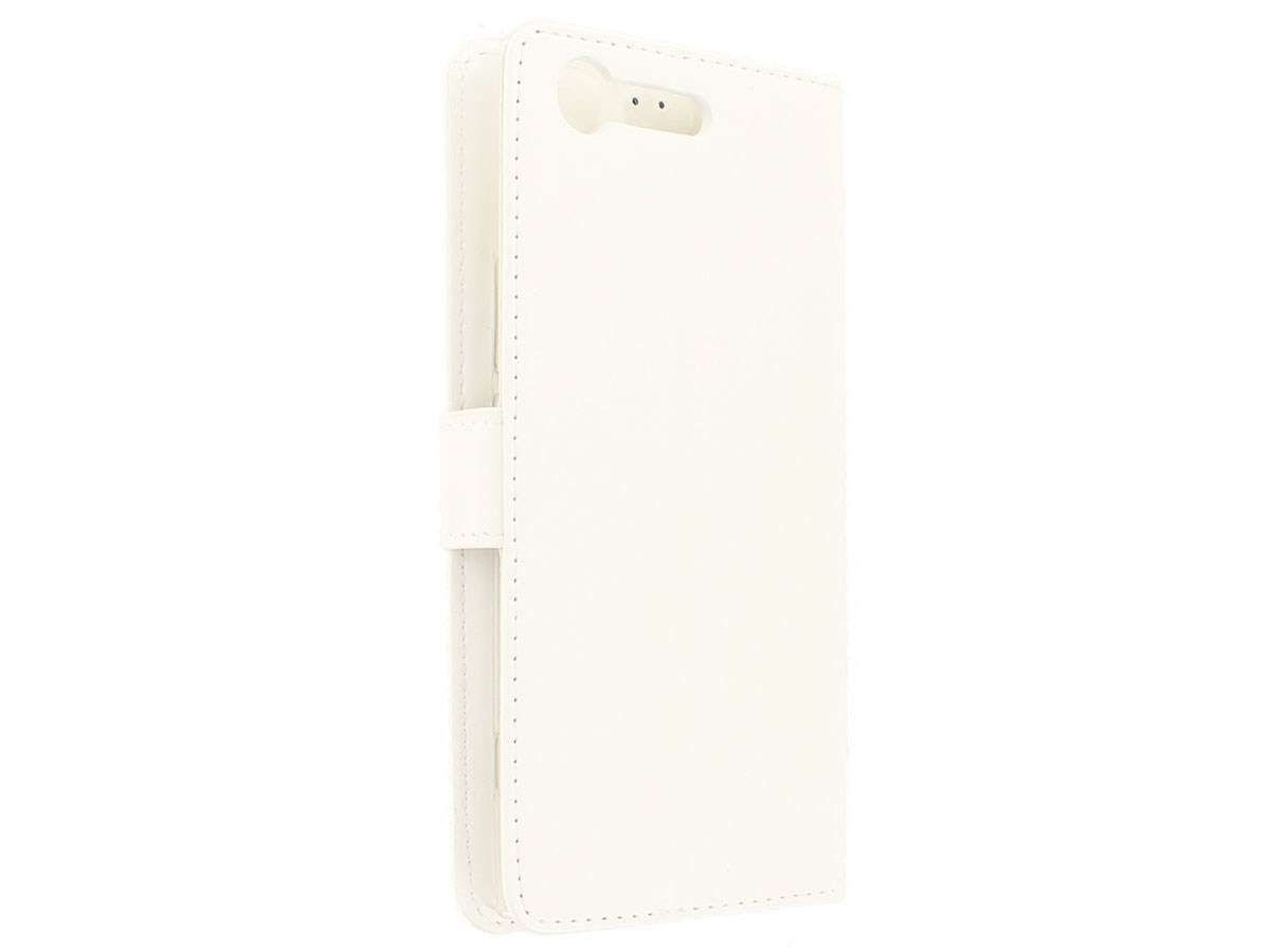 Wallet Bookcase Wit - Sony Xperia XZ Premium hoesje