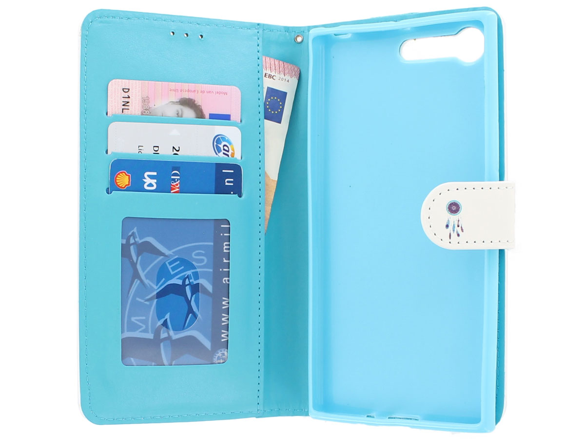 Dreamcatcher Bookcase - Sony Xperia XZ Premium hoesje