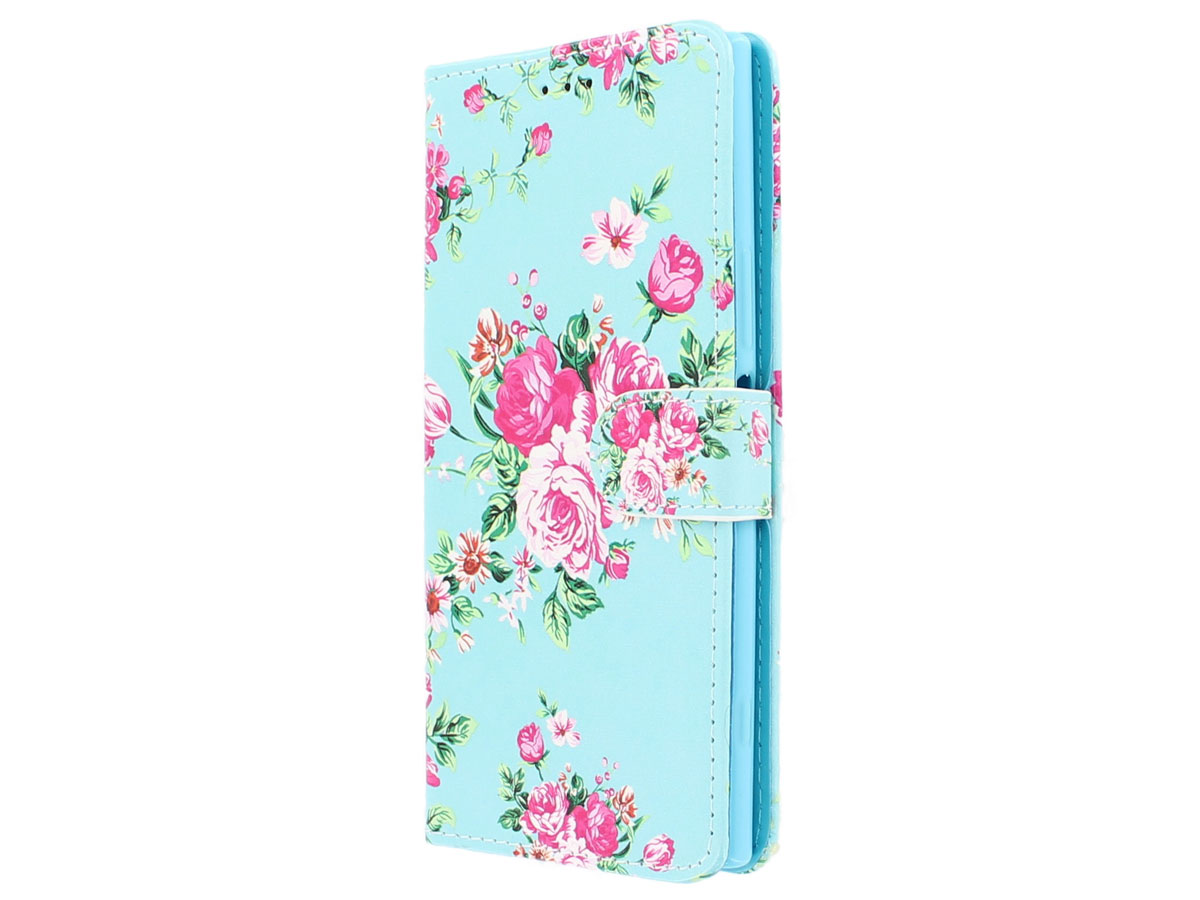 Flower Bookcase - Sony Xperia XZ Premium hoesje