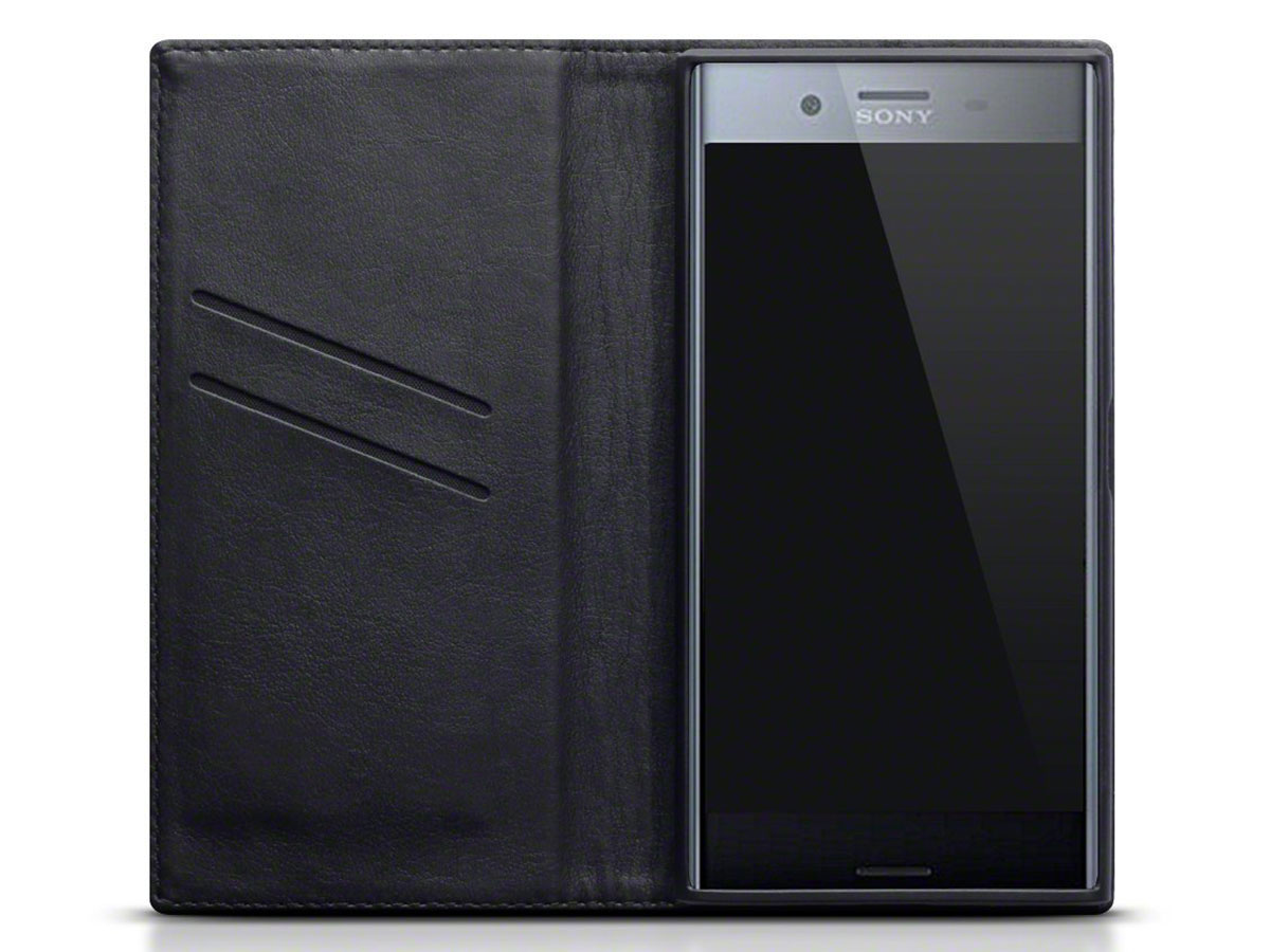 CaseBoutique Slim Case Leer - Sony Xperia XZ Premium Hoesje