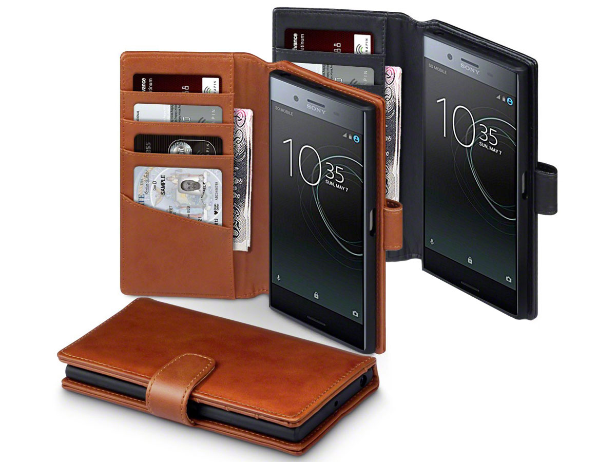 CaseBoutique Leren Case - Sony Xperia XZ Premium Hoesje