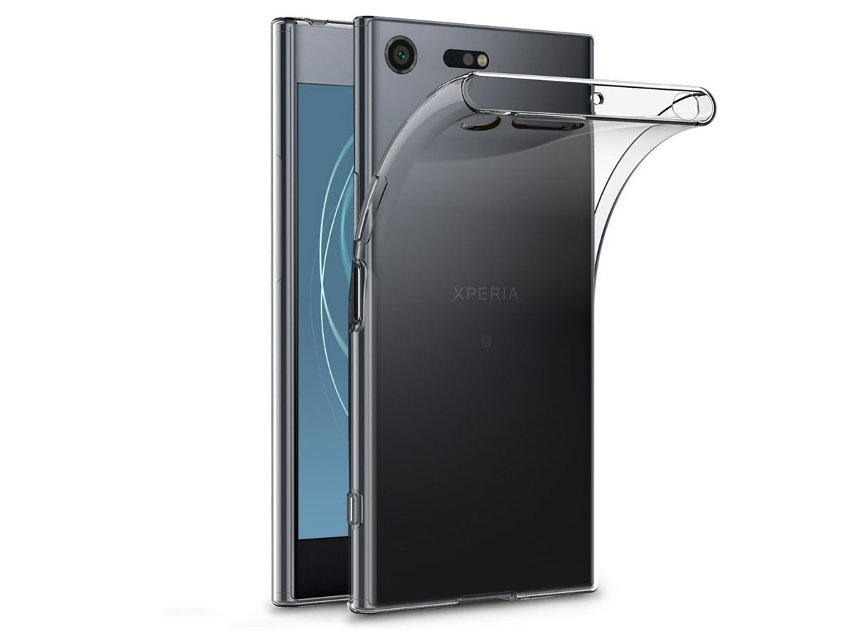 Transparant Sony Xperia XZ Premium Hoesje TPU Case