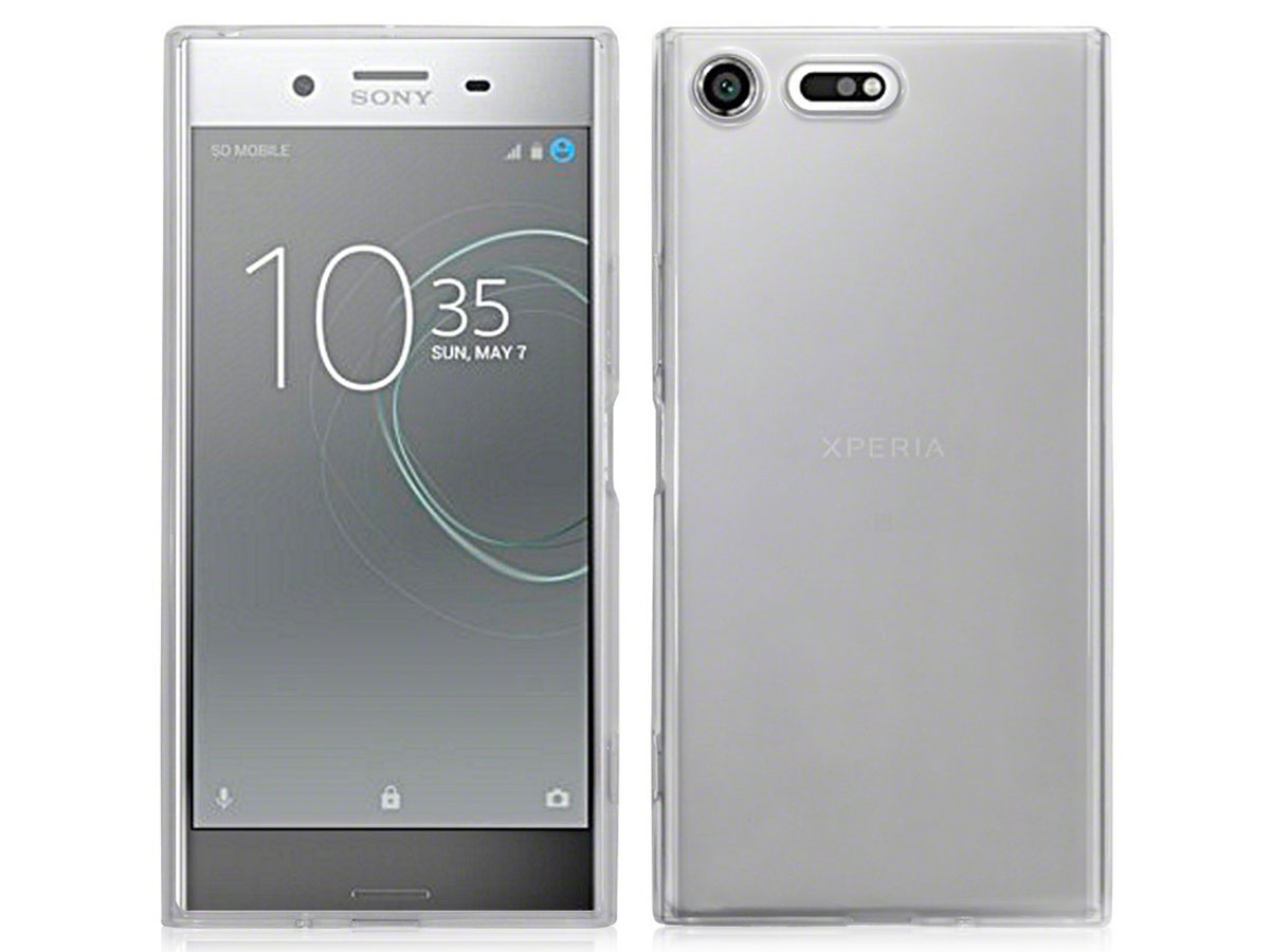 Transparant Sony Xperia XZ Premium Hoesje TPU Case