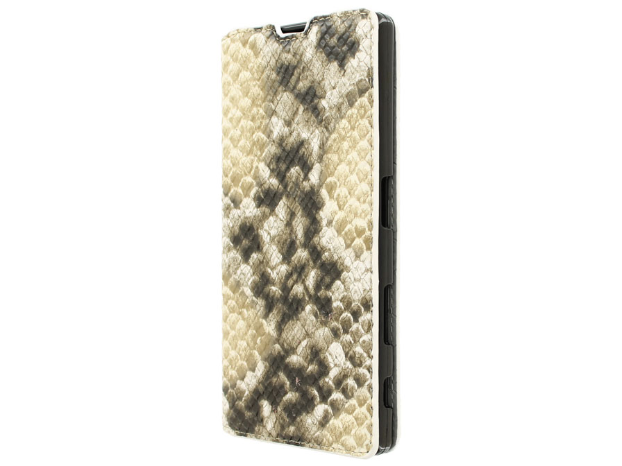 Slimline Snake Book Case - Sony Xperia Z5 hoesje
