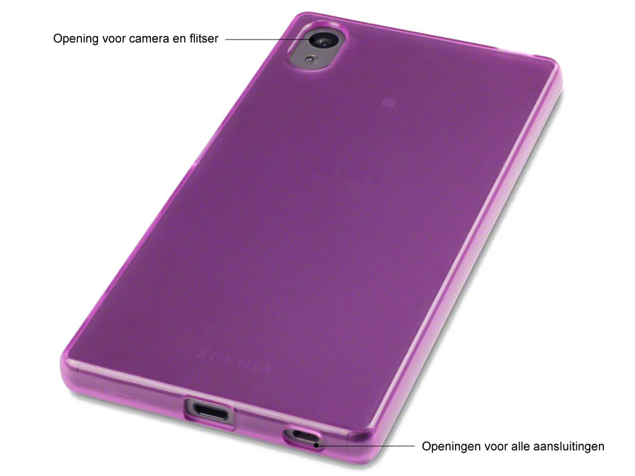 TPU Soft Case - Sony Xperia Z5 hoesje