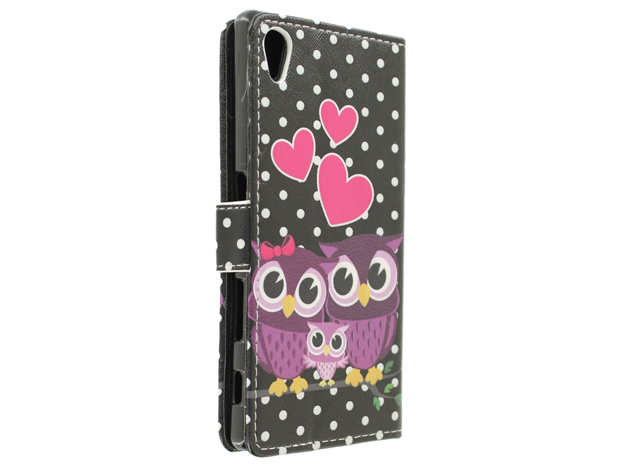 Owl Uiltjes Book Case - Sony Xperia Z5 hoesje