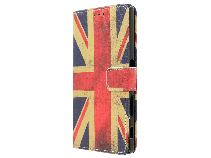 Great Brittain Book Case - Sony Xperia Z5 hoesje 