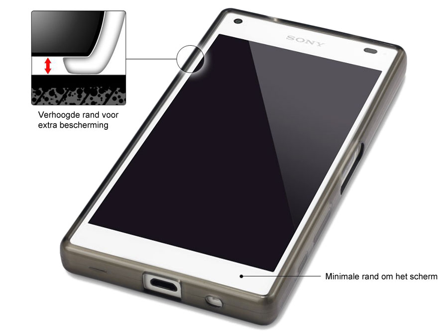 TPU Soft Case - Sony Xperia Z5 Compact hoesje