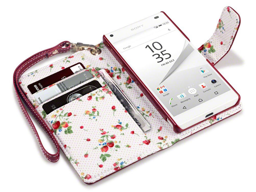 CaseBoutique Flower Case - Sony Xperia Z5 Compact Hoesje