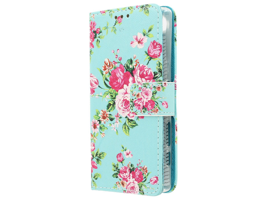 Flower Bookcase - Sony Xperia Z5 Compact hoesje