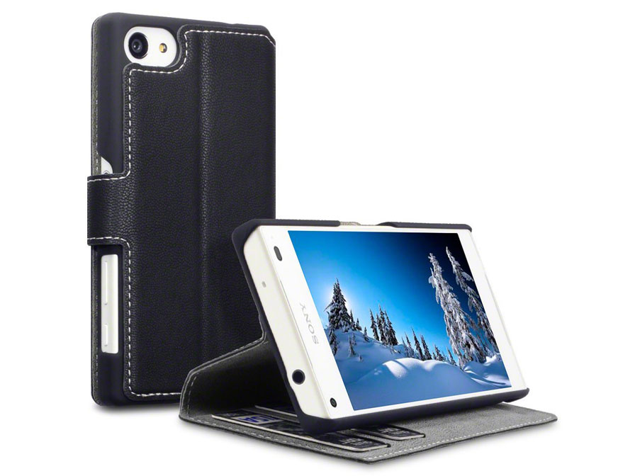 Covert Slim Bookcase - Sony Xperia Z5 Compact hoesje