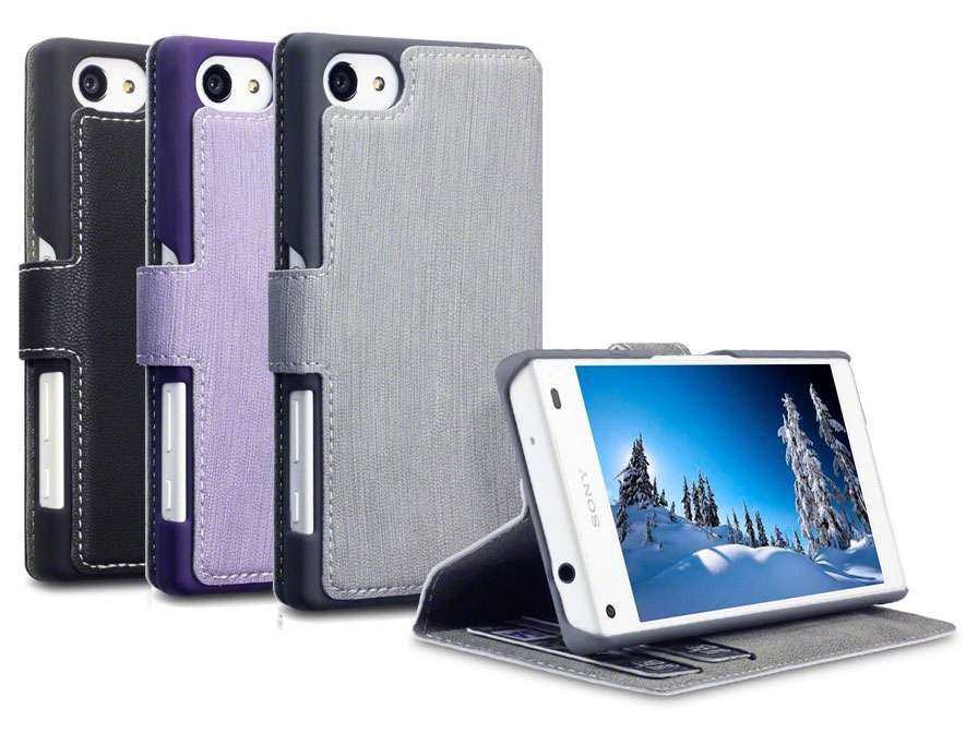 Covert Slim Bookcase - Sony Xperia Z5 Compact hoesje