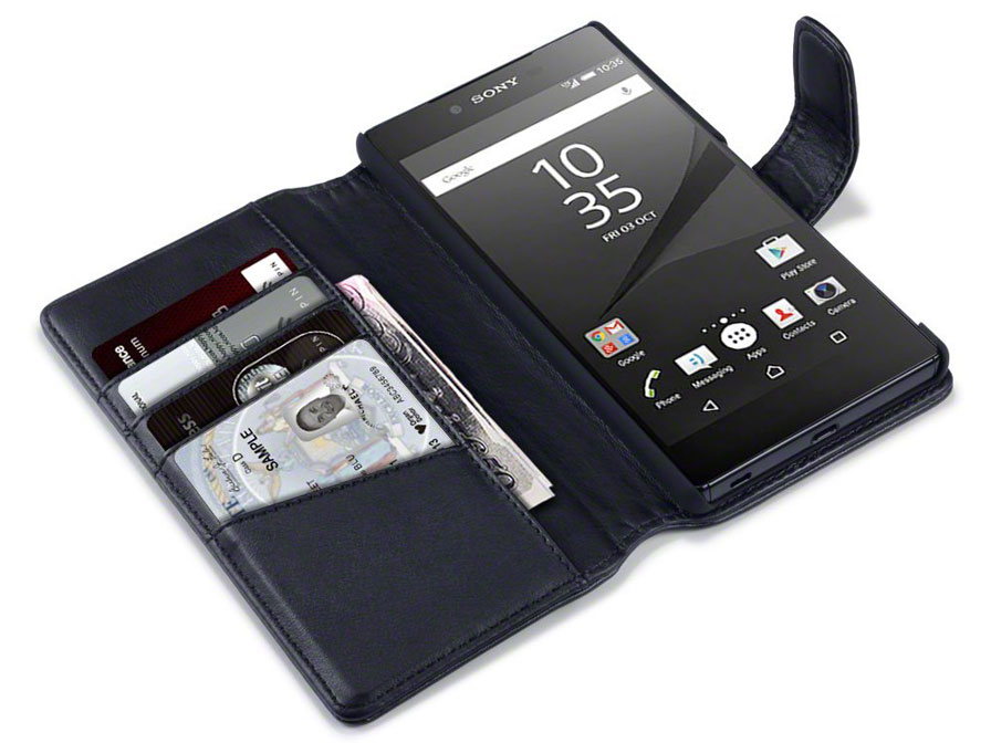 CaseBoutique Leren Case - Sony Xperia Z5 Premium Hoesje