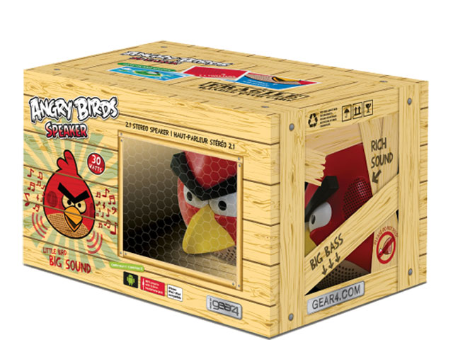 Gear4 Angry Birds 2.1 Speaker - Red Bird