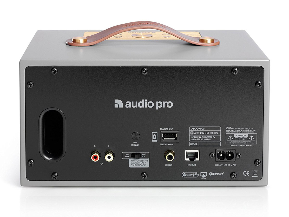 Audio Pro Addon C5 Multiroom Speaker - Grijs