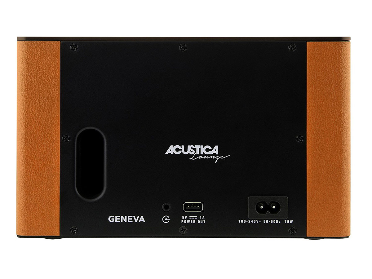 Geneva Acustica Lounge Bluetooth HiFi Speaker - Cognac