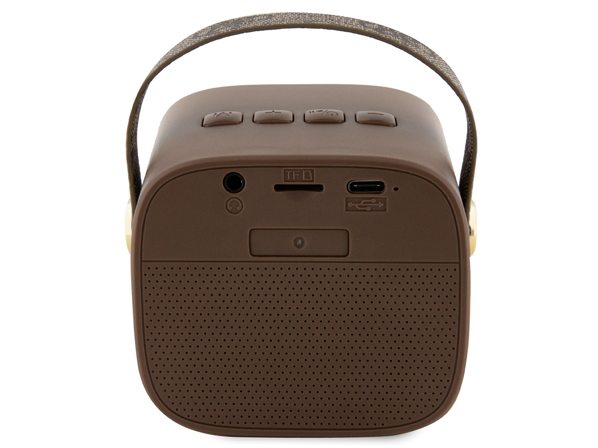 Guess 4G Monogram Bluetooth Speaker/FM Radio - Bruin