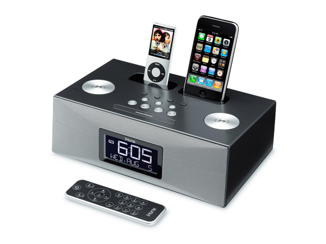 iHome iP88 Dual-Dock iPod & iPhone Speaker System