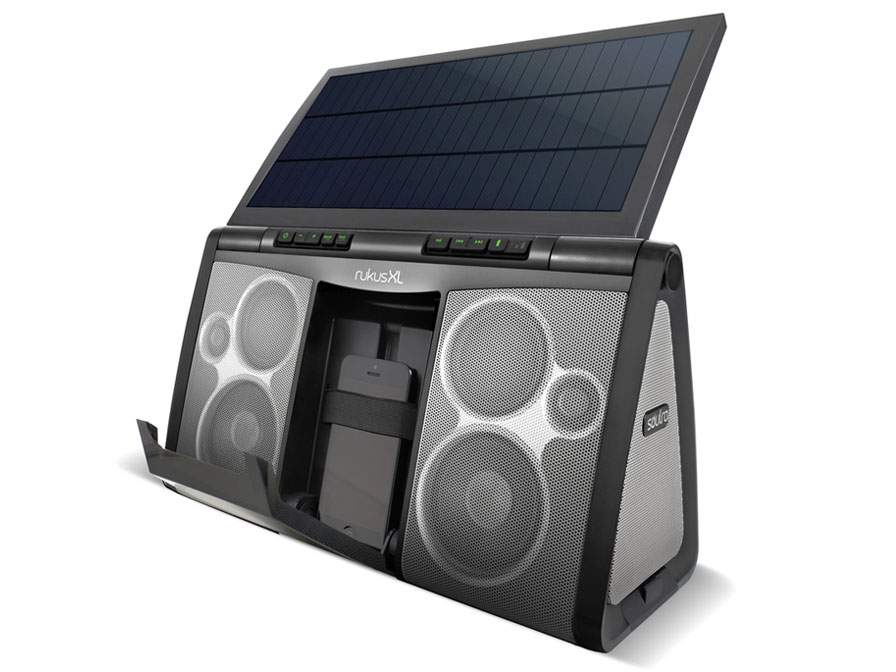 Soulra Rukus XL - 22W Bluetooth Speaker met Solar Panel