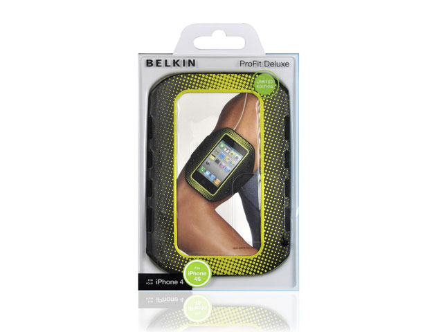 Belkin ProFit Deluxe Clip-on Sport Sportarmband voor iPhone 4/4S