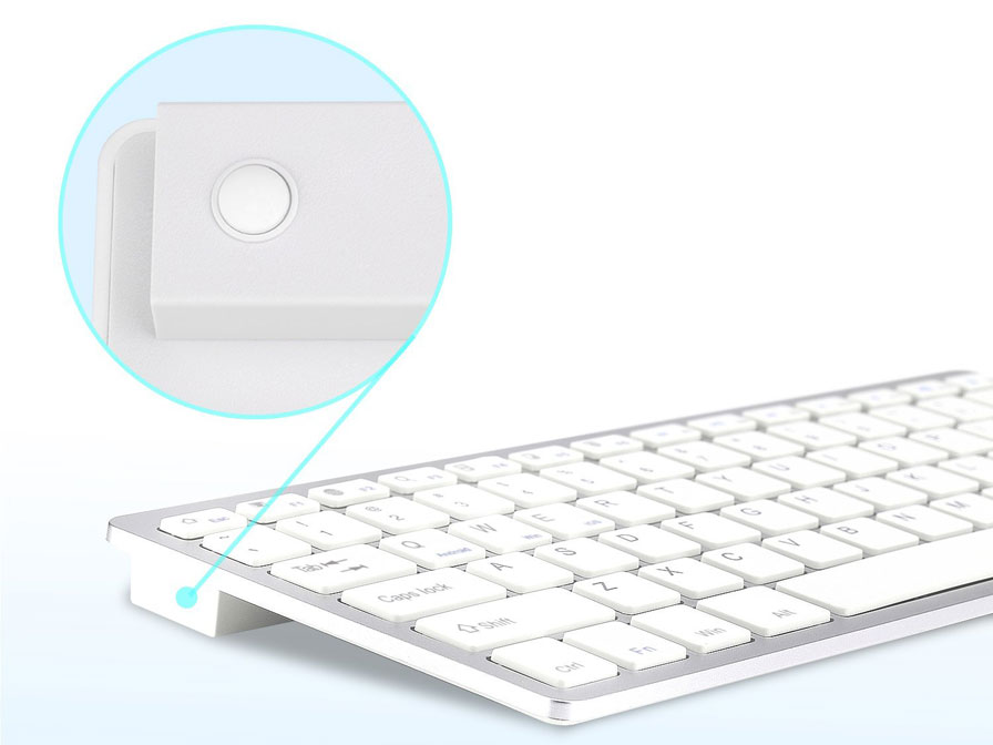 Draadloos Bluetooth Toetsenbord voor Tablet & Meer