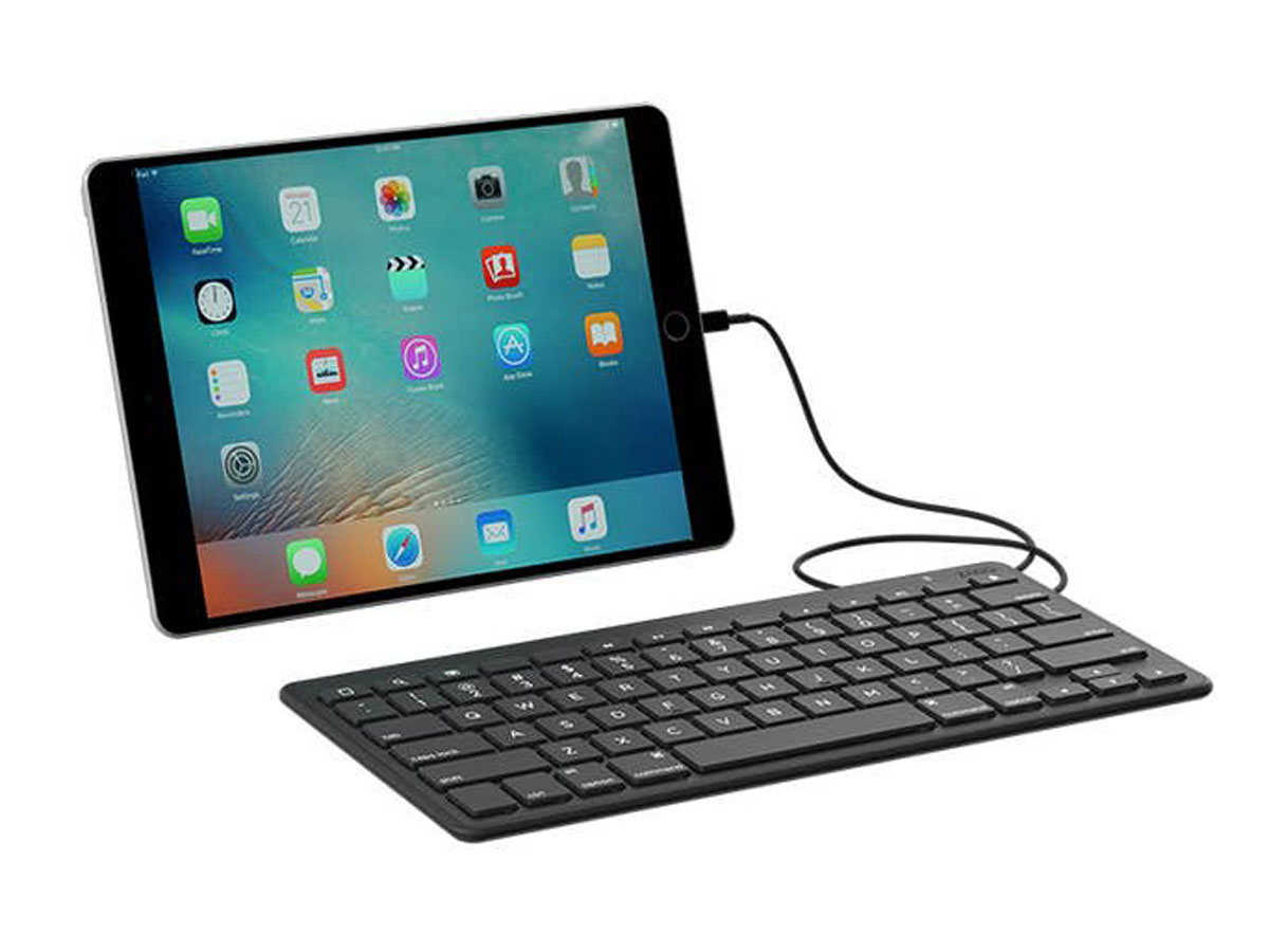 Zagg Wired Lightning Keyboard QWERTY - Bedraad iPad Toetsenbord