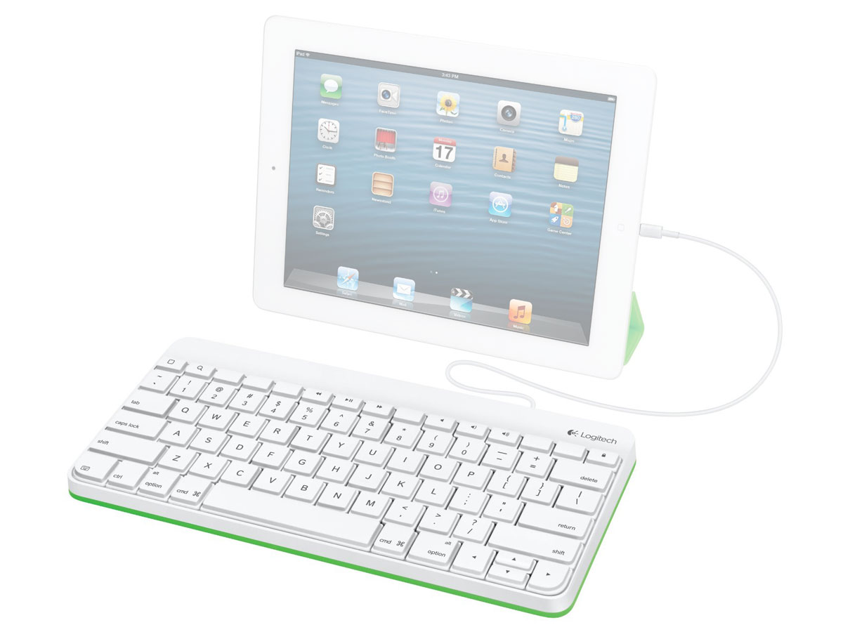 Logitech Wired Keyboard - Lightning iPad Toetsenbord 
