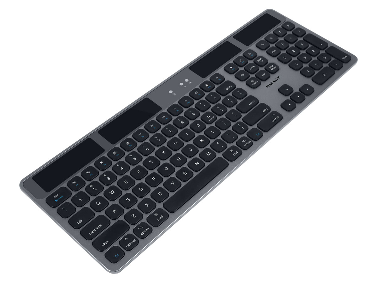 MacAlly Solar Bluetooth Apple Keyboard - QWERTY - BTSOLARKEYSG