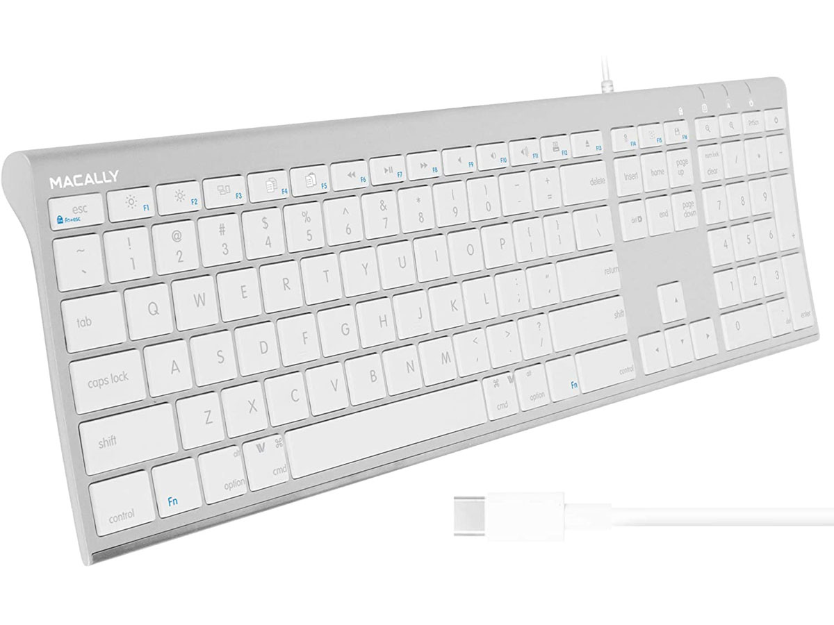 MacAlly USB-C Toetsenbord Apple Keyboard - QWERTY - UCACEKEYA