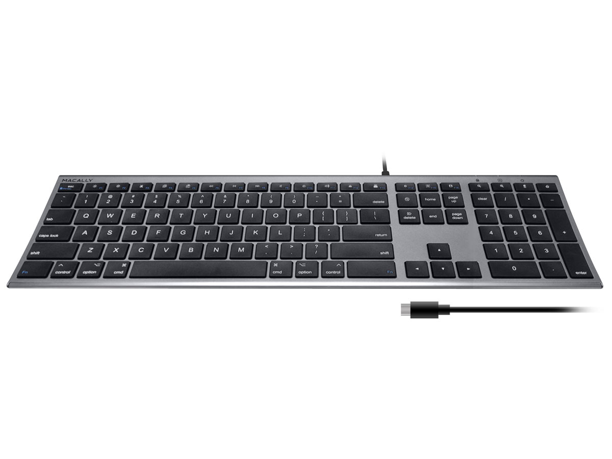 MacAlly USB-C Toetsenbord Apple Keyboard - QWERTY - UCACEKEYSG