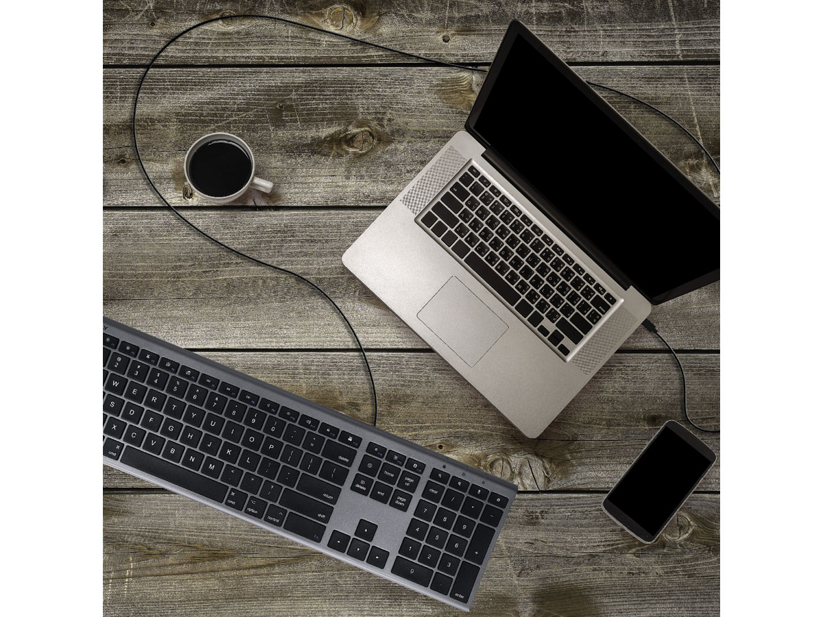 MacAlly USB-C Toetsenbord Apple Keyboard - QWERTY - UCACEKEYSG