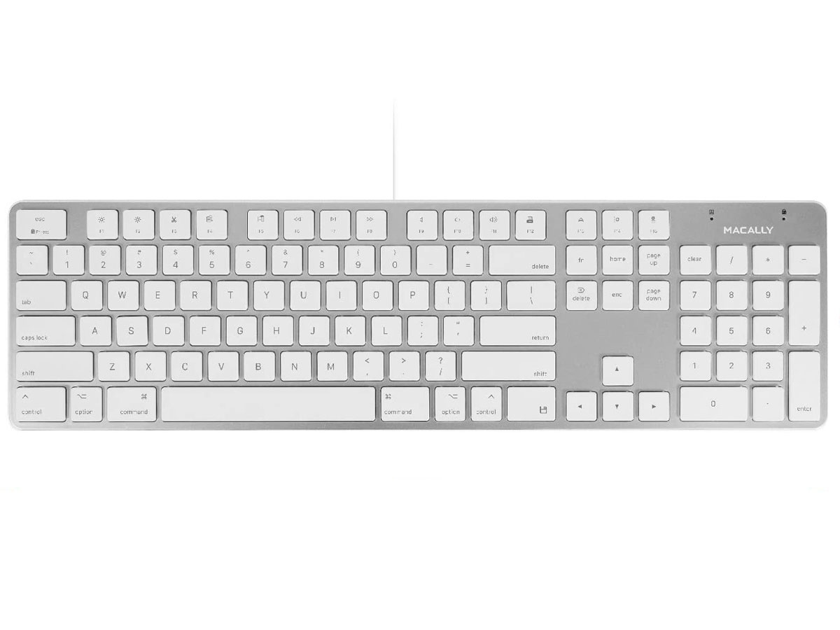 MacAlly Wired Apple Keyboard - QWERTY - SLIMKEYPROA