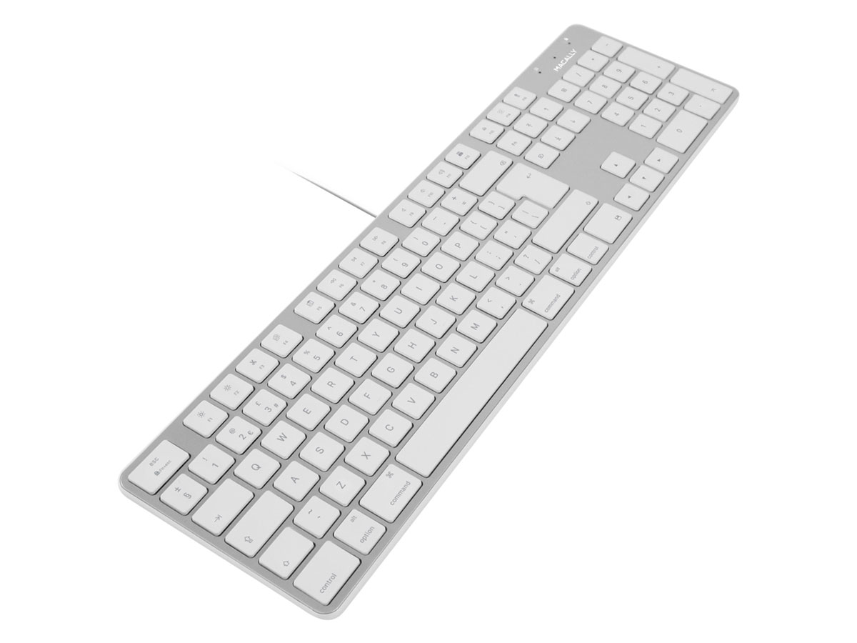 MacAlly Wired Apple Keyboard - QWERTY - SLIMKEYPROA-UK